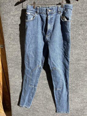 Vintage Miller's Jeans Mens 32 Blue Medium Wash Slim Tapered Riding Denim 90s